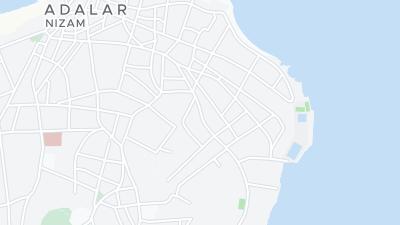 Hotel location map