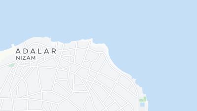 Hotel location map