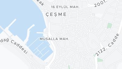 Mapa de localização do hotel