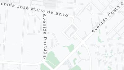 Mapa de localização do hotel