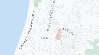 Mapa de localização do hotel