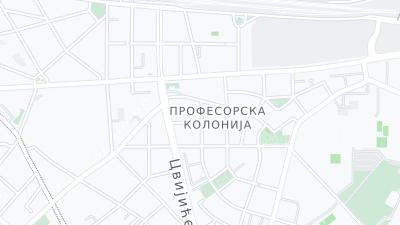 Hotel location map