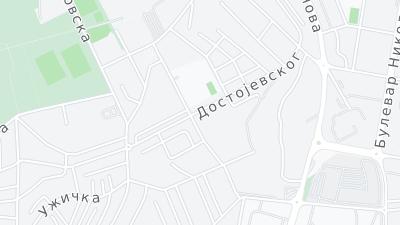 Hotel location map