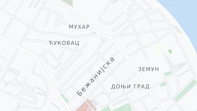 Hotel location map