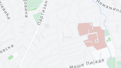 Hotel location map