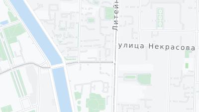 Mapa de localização do hotel