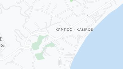 Mapa de localização do hotel