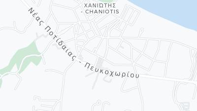 Mapa de localização do hotel