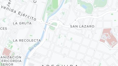 Hotel location map