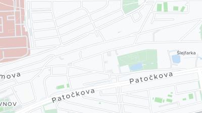 Hotel location map
