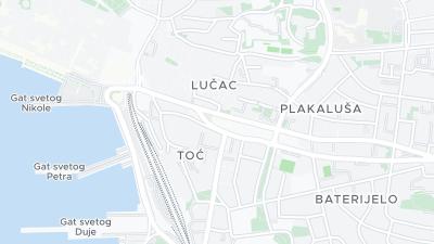 Visa hotellet på en karta