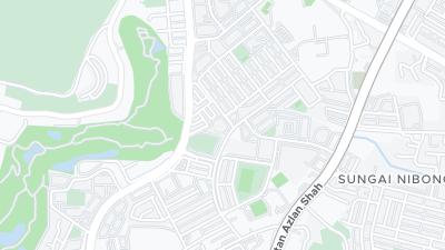 Mapa de localização do hotel