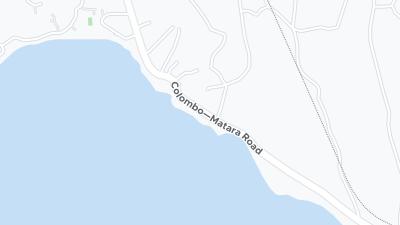 Mapa de localização do hotel