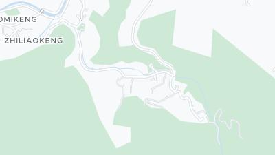 Kaart met de situering van het hotel