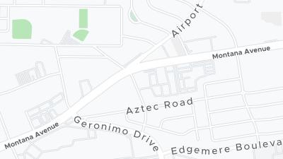 Hotel location map