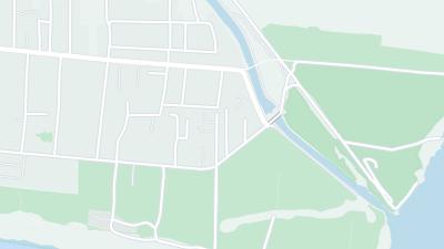 Kaart met de situering van het hotel