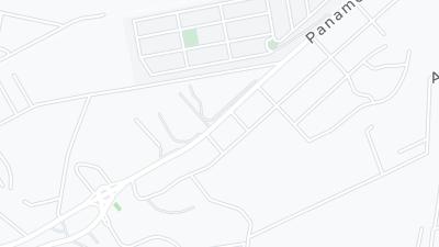 Kaart met de situering van het hotel