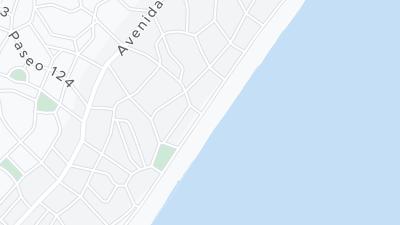 Kaart met de situering van het hotel