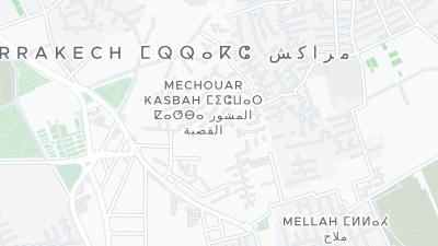 Mapa de localização do hotel