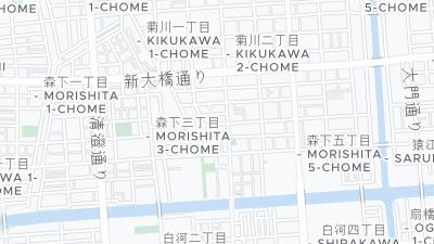 Mapa de localização do hotel