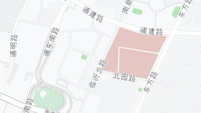 Kaart met de situering van het hotel