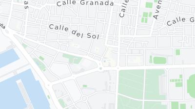 Mapa de localização do hotel