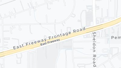 호텔 위치 지도