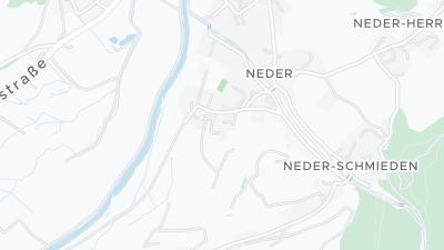 Hotel location map