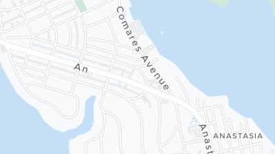 Kaart met de situering van het hotel