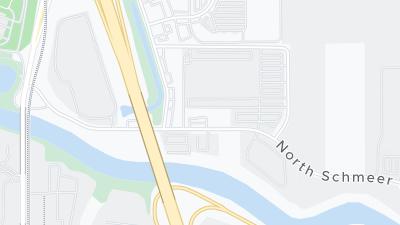 Hotel location map