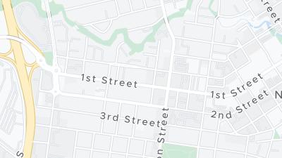 Hotel location map