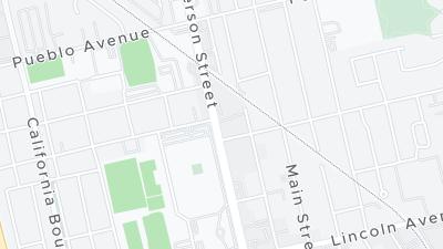 Hotel location map