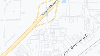 Hotel location map