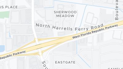 Hotel location map