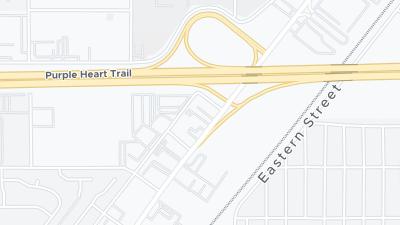 Hotel location map