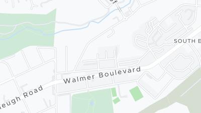 Hotel location map
