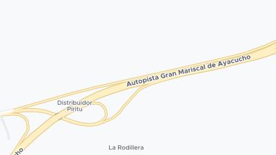 Hotel location map