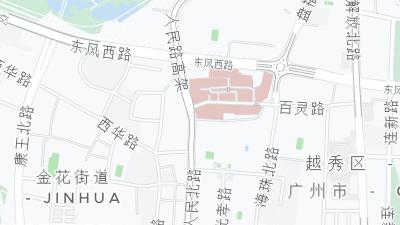 Hotel location map