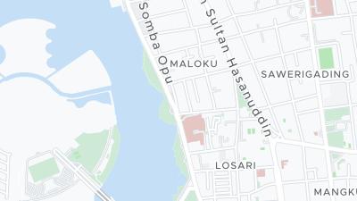 Hotel location map