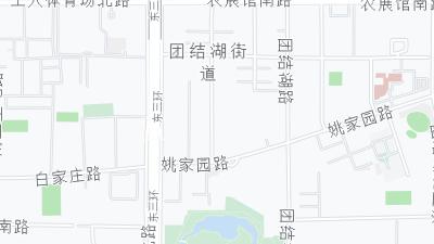 Mapa de localização do hotel