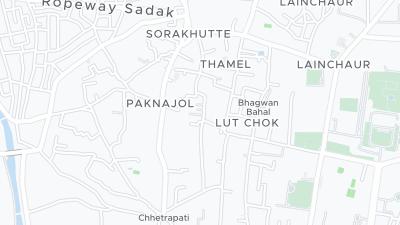 Hotel location map