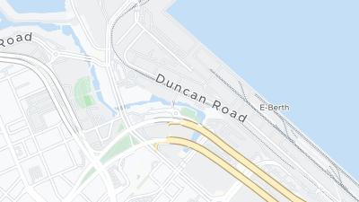 Mapa de localização do hotel