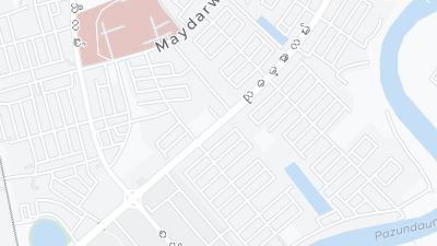 Hotel location map