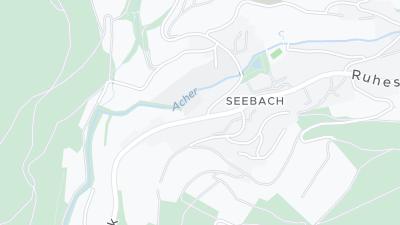 Mapa de localização do hotel