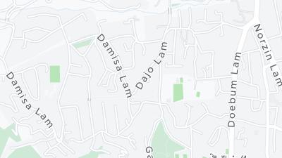 Hotel location map