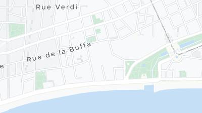 Hotel location map