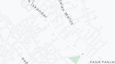 Mapa de localização do hotel