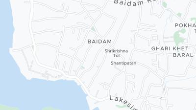 Hotel location map