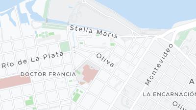 Hotel location map