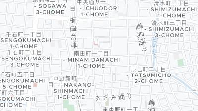 Mapa de localização do hotel